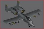 A-10 Thunderbolt II Scenery Object